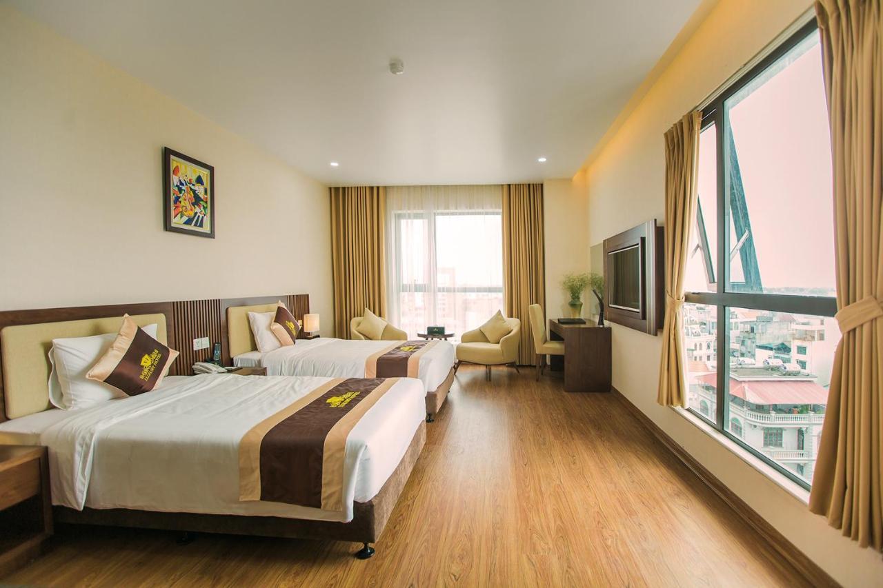 Luxury6 Hotel Mong Cai Buitenkant foto